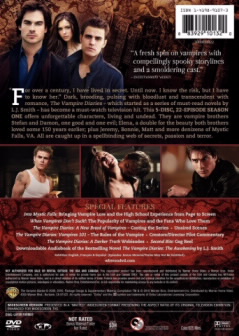 Vampire Diaries Back DVD