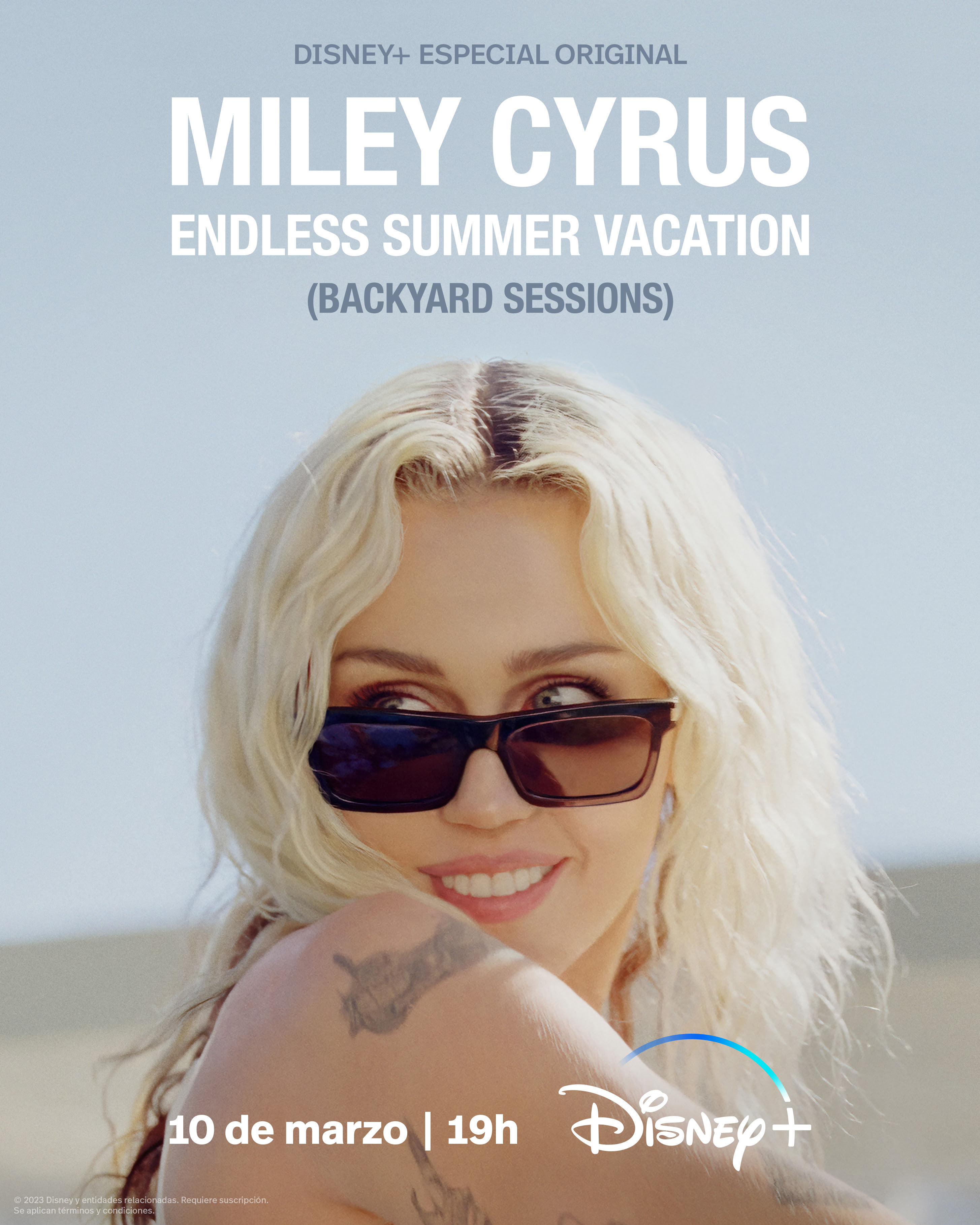 ¡Miley Cyrus Endless Summer Vacation (Backyard Sessions) estreno en Disney Plus este 10 de marzo a las 19 horas!